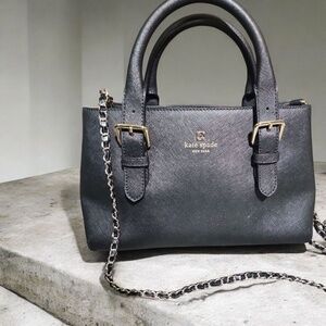Women's Kate Spade Black Satchel Shoulder Bag Handbag